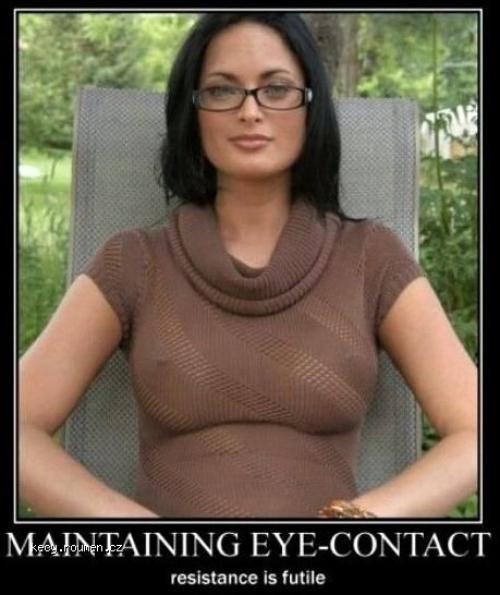  Keep Eye Contact 