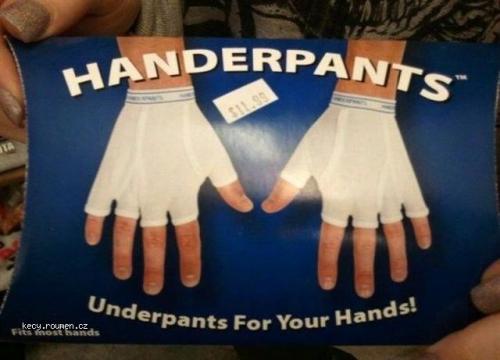 Handerpants  underpants for your hands
