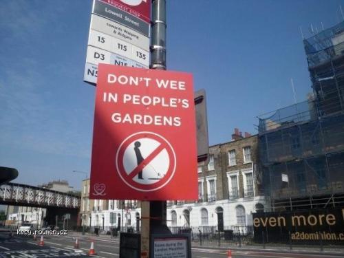  Dont Pee In Peoples Gardens 