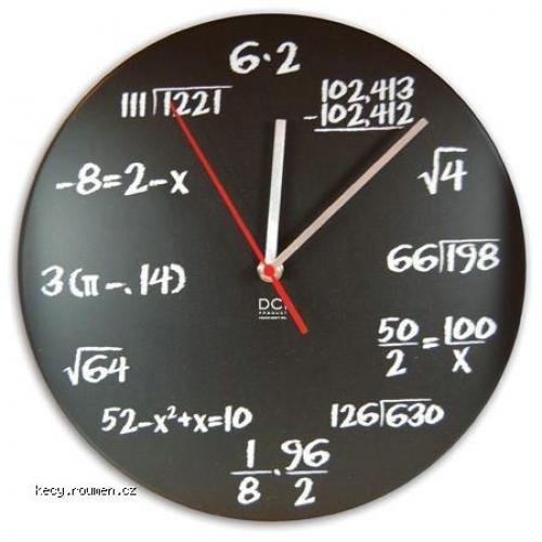 hodiny pro matematika