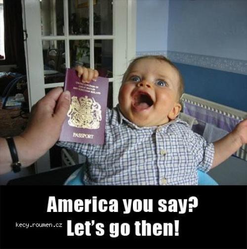  Passport baby America 