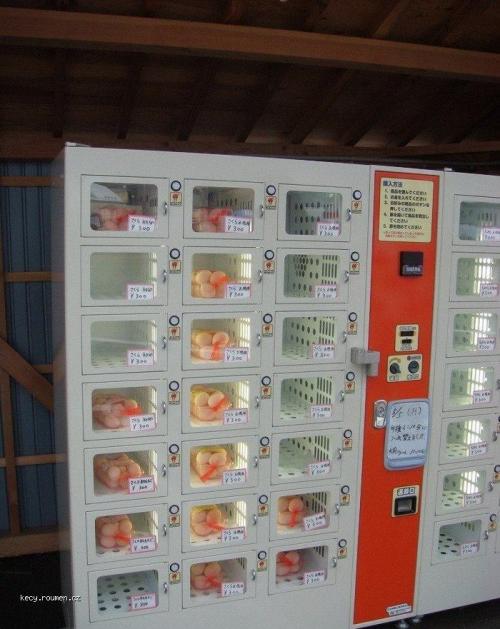  automat na prodej vajec 