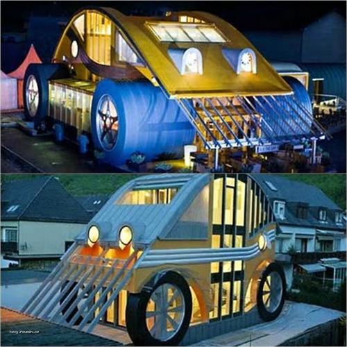 VW Beetle house and restaurant