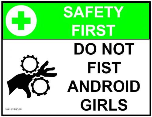  Safety first 