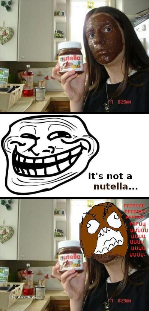  its not a nutella 