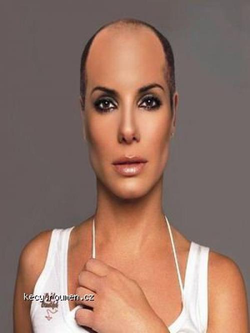 bald Sandra Bullock