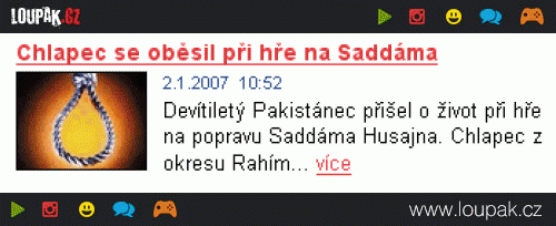  hra na Saddama 