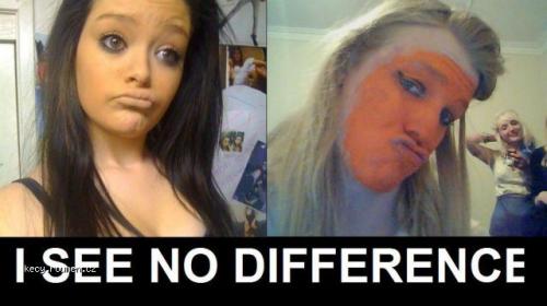 no difference