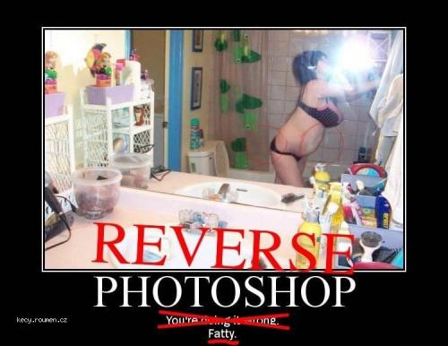 reversed photoshop