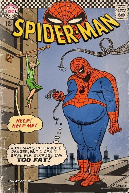  too fat spiderman 