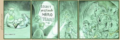  Secret Mutant Hero Team 