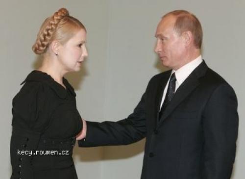 Putin vita Tymosenkovou