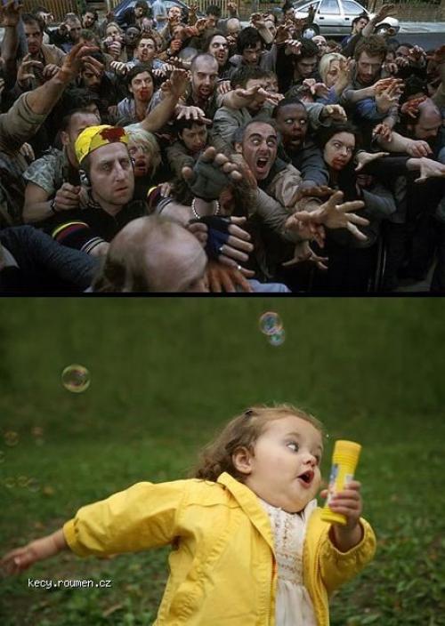 Zombies vs Yellowgirl