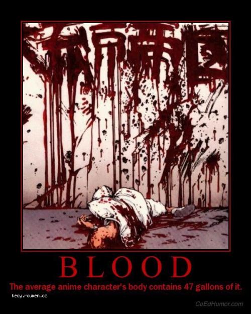  blood anime 