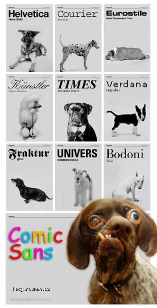  kdyby fonty byli psi 