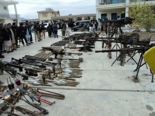  Confiscated Weapons from Taliban Fighters1 