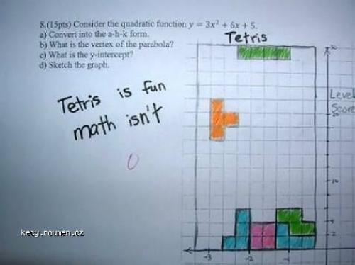  Tetris is fun 