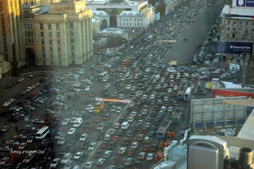  Moscow traffic jam3 