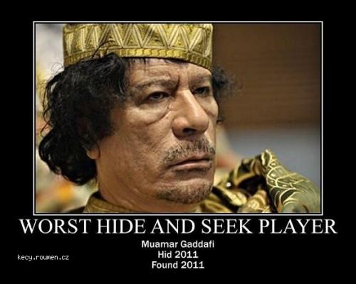 X Muamar Gaddafi