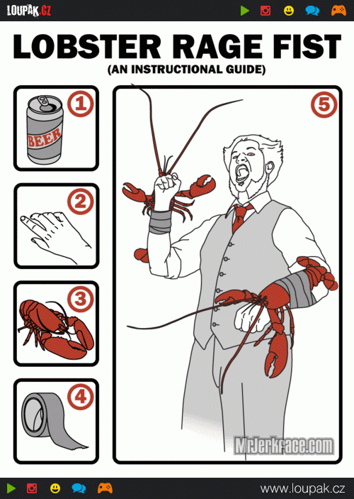  lobster fist 