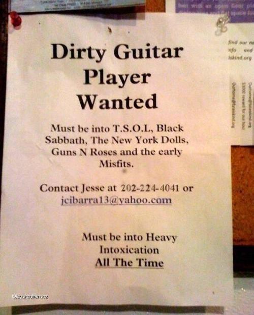  Dirty Guitar Player 