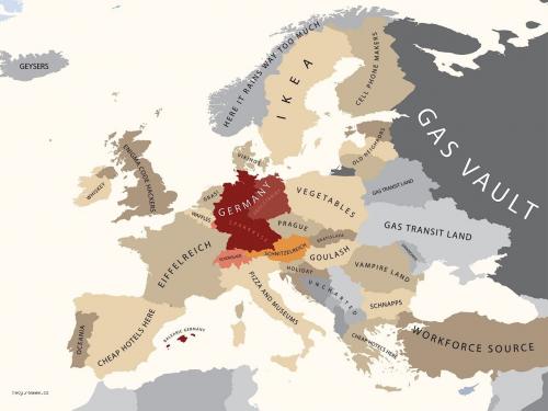  evropa podle nemecka 