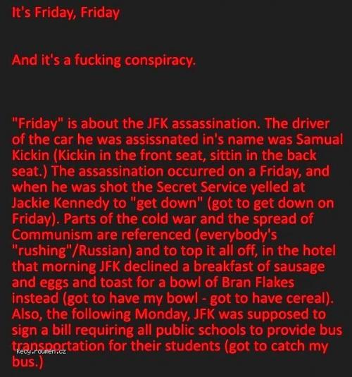  Friday Conspiracy 
