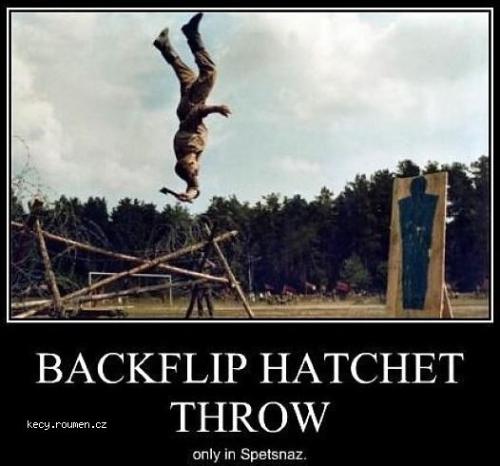  Backflip hatchet 