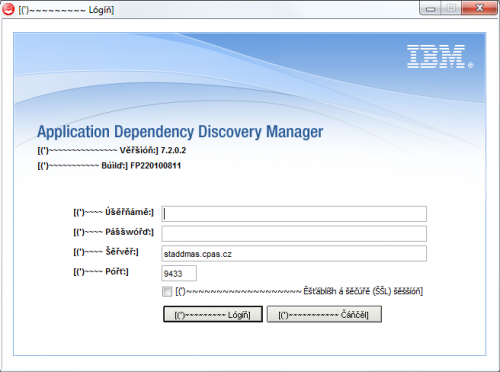  IBM  Application Dependenci Discovery Manager 
