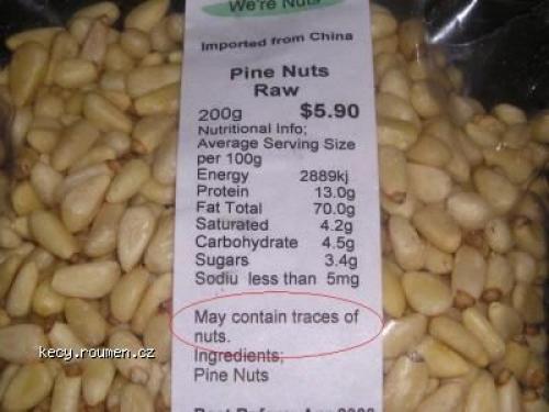 contain nuts