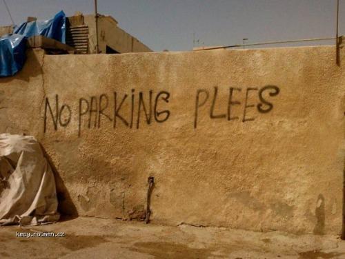 No Parking Plees