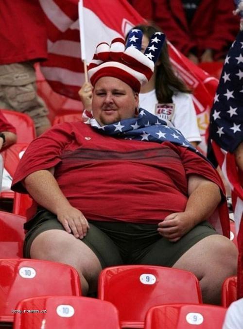USA fat man