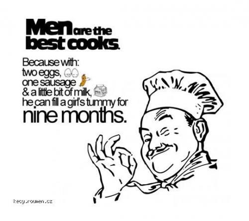  men are best cooks 