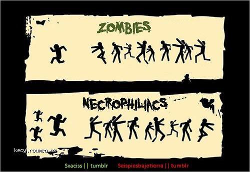 zombies vs necrophiliacs