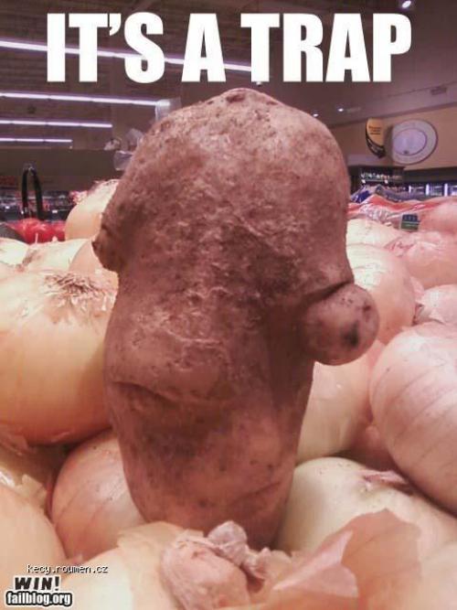 Suspicious potato