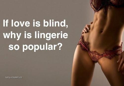 If love is blind