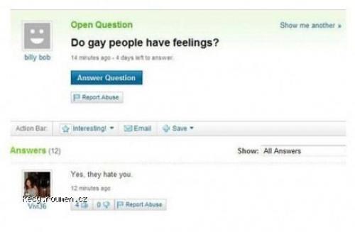 do gay people have feelings