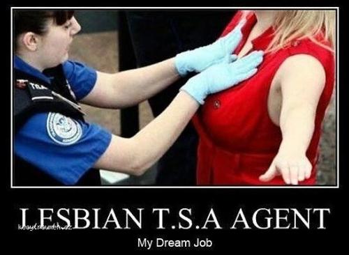 X Lesbian TSA Agent 