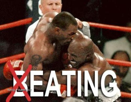 beating x eating