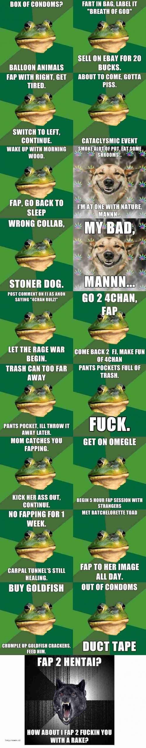  foul bachelor frog compilation 