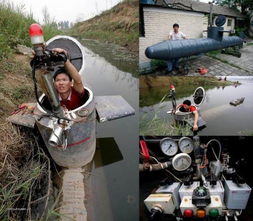 Chinese homemade submarine 