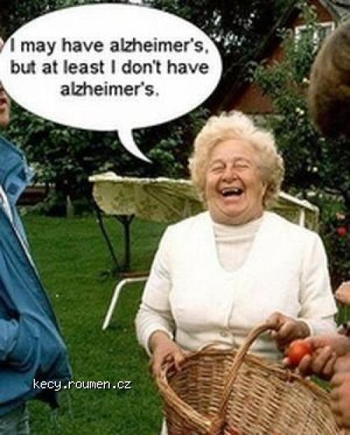  may have alzheimers 