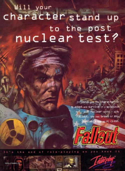  fallout promo poster 1995 