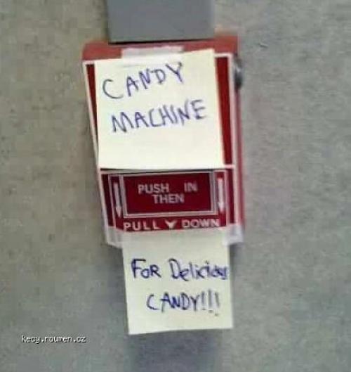  Candy Machine Fire Alarm 