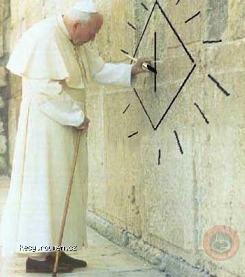 pope grafitti 