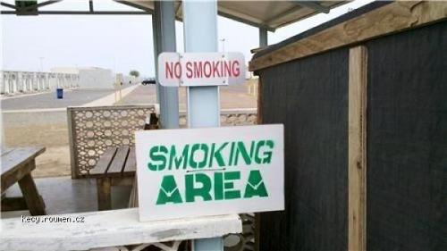  Smoking area 