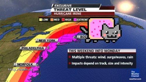 huricane threat