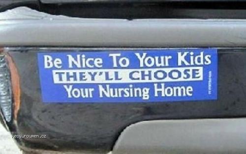 X Be Nice To Your Kids