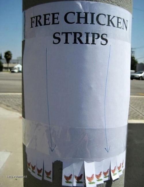  Free Chicken Strips 