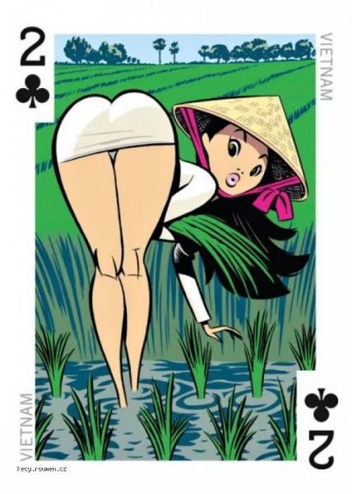  Nice Playing Cards With Girls  Vietnam 